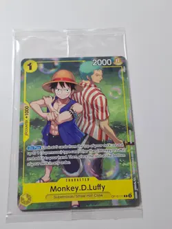 SEALED One Piece TCG Monkey.D.Luffy Op10-111 & Roronoa Zoro Op10-113 Set Sail NM - Image 1