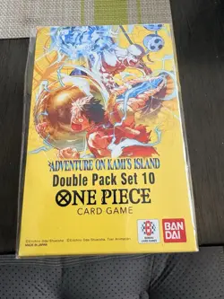 ADVENTURE ON KAMIS ISLAND One Piece TCG DOUBLE PACK Card Box Factory Sealed - Image 1