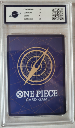 ONE PIECE GRADED CARD - GEAR TWO - ALTERNATE ART RARE -OP11-080 - RKT GRADED 10. - Image 2