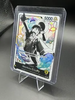 Monkey.D.Luffy ST29-001 Alt Art Foil Parallel Leader One Piece TCG - Image 1