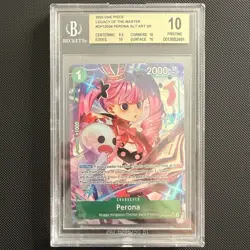 one piece legacy of the master perona alt art op12-034 bgs 10 - Image 1