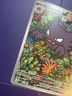 Pokemon TCG: Mega Evolution: Haunter (027) Black Star Promo Card (NM) - Image 2