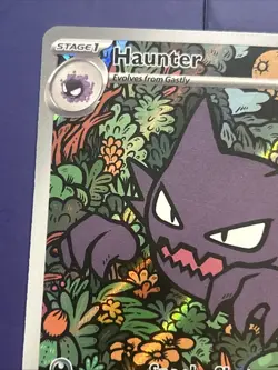 Pokemon TCG: Mega Evolution: Haunter (027) Black Star Promo Card (NM) - Image 3