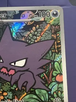 Pokemon TCG: Mega Evolution: Haunter (027) Black Star Promo Card (NM) - Image 4