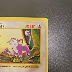 Rattata 61/102 1st Edition Shadowless Base Set Regular NM - Pokemon Card - Image 3
