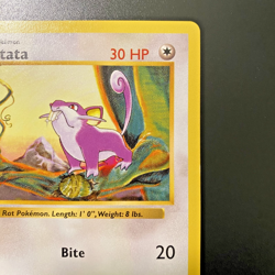 Rattata 61/102 1st Edition Shadowless Base Set Regular NM - Pokemon Card - Image 3