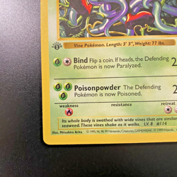 Tangela 66/102 1st Edition Shadowless Base Set Regular NM - Pokemon Card - Image 5
