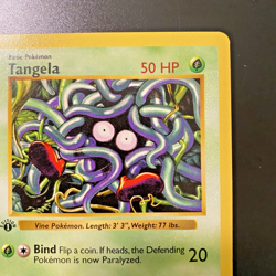 Tangela 66/102 1st Edition Shadowless Base Set Regular NM - Pokemon Card - Image 3