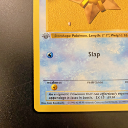 Staryu 65/102 1st Edition Shadowless Base Set Regular NM - Pokemon Card - Image 5