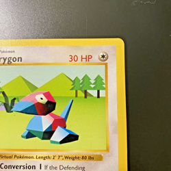 Porygon 39/102 1st Edition Shadowless Base Set Regular NM - Pokemon Card - Image 3