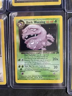 Nintendo/Wizards Pokemon TCG 12-Card 1st Ed Lot - Abra Ditto Dark Weezing - Image 3