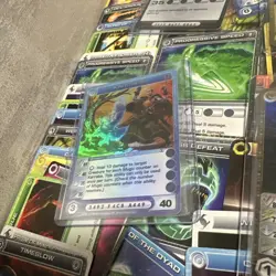 Chaotic Card Collection Lot Over 280 Cards Some Of Them Are Rare Hologram Holo - Image 2