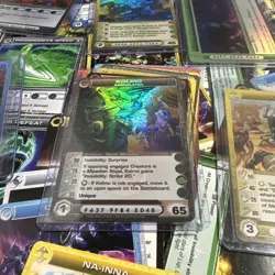 Chaotic Card Collection Lot Over 280 Cards Some Of Them Are Rare Hologram Holo - Image 3