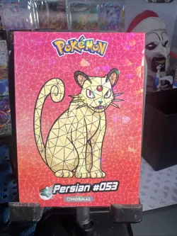 Persian #53 - Cracked Ice Holo - Crystal Collection 2024 - Pokemon Card - Image 1