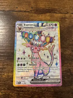 Espeon ex SVP175 Sv: Scarlet & Violet Promo Cards Holo - Image 1