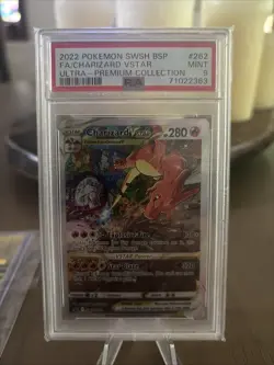 Charizard VSTAR SWSH262 SWSH: Sword & Shield Promo Cards Holo PSA 9 - Image 1
