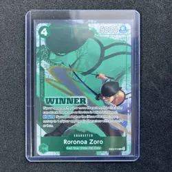 Roronoa Zoro (Winner Pack 2025 Vol. 3) EB02-019 One Piece Promotion Cards Foil - Image 1