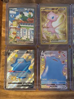 Lot Of 11 Full Art Alt Art SWSH/SV Pokemon Cards Pikachu Union Mew Ex Shiny - Image 2