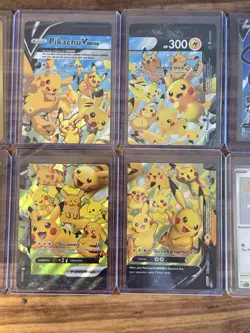 Lot Of 11 Full Art Alt Art SWSH/SV Pokemon Cards Pikachu Union Mew Ex Shiny - Image 3