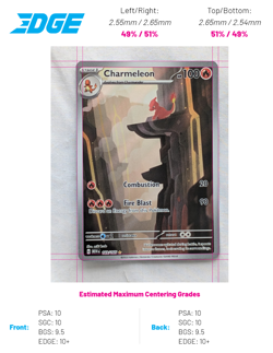 Charmeleon 169/165 Scarlet & Violet 151 Pokemon Illustration card well centered - Image 2