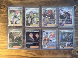 Lot Of 8 SWSH/SV Full Art Alt Art Pokemon Card Trainers - Image 1