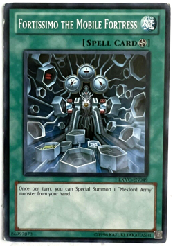 YuGiOh! - Fortissimo the Mobile Fortress - Common - Image 1