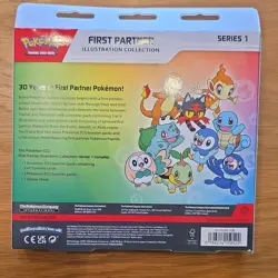 Pokemon TCG First Partner Illustration Collection Series 1 Promo Booster Box - Image 2