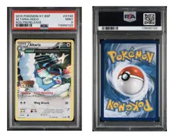 2015 POKEMON XY BLACK STAR PROMOS ROARING SKIES PRERELEASE ALTARIA-HOLO PSA 9 - Image 1