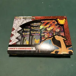 Pokemon TCG Celebrations Lance’s Charizard V Collection Box Factory Sealed - Image 3