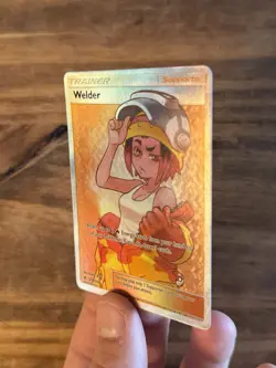 Pokemon TCG Welder Full Art 214/214 Sm-Unbroken Bonds Ultra Rare Holo - Image 2