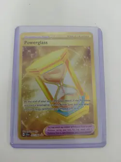 Pokemon Powerglass 097/064 Sv: Shrouded Fable Hyper Rare Holo Trainer Full Art - Image 1
