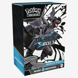 Pokemon TCG Scarlet & Violet—Black Bolt Booster Bundle Box 6 Packs English 2025 - Image 1