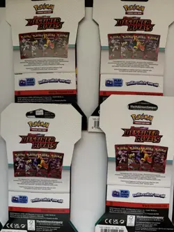 Pokemon Scarlet & Violet Destined Rivals Blister Sleeved Sealed Pack Lot Of 4x - Image 2