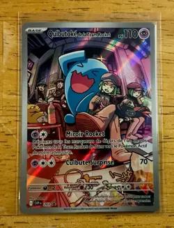 Pokemon TCG Qulbutoke De La Team Rocket 203 Promo FR EV10 Rivalites Destinees - Image 1