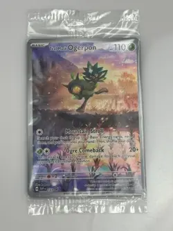 Teal Mask Ogerpon 123 Sv: Scarlet & Violet Promo Cards Holo | Sealed | NM - Image 1