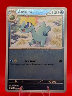 AMAURA 023/088 C PERFECT ORDER POKEMON REVERSE HOLO NM/M AMAURA - Image 1