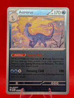 AURORUS 024/088 R PERFECT ORDER POKEMON REVERSE HOLO NM/M AURORUS - Image 1