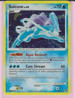 Pokemon - Secret Wonders "Suicune" 19/132 Holo X1 - Image 1