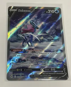 Suicune V GG38/GG70 Crown Zenith: Galarian Gallery Holo Pokemon 🔥 S2 - Image 1