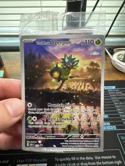Ogerpon 123 Sv: Scarlet & Violet Promo Cards Holo Pokemon TCG Teal Mask - Image 1