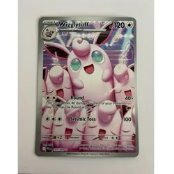Pokemon TCG Wigglytuff 105/094 Me02 Phantasmal Flames Illustration Rare Holo EN - Image 1