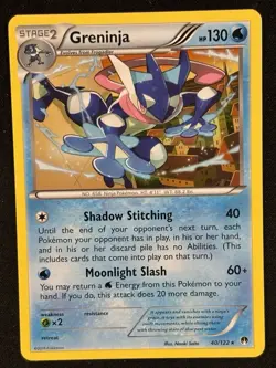 Pokemon - Greninja 40/122 - BREAKpoint Non Holo - LP - Image 1