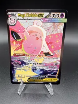 Pokemon TCG Mega Clefable Ex 119/088 from Me:03 Perfect Order, SIR Holo NM - Image 1