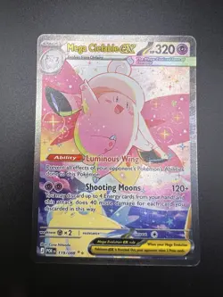 Pokemon TCG Mega Clefable Ex 119/088 from Me:03 Perfect Order, SIR Holo NM - Image 2