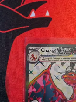 Pokemon TCG - Charizard EX 56 SV Promo - Black Star Promo Holo - NM - Image 2