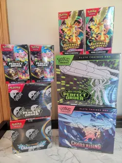 POKEMON CHAOS RISING, ASCENDED HEROES, PO BOOSTER BOXES, ETBS, BUNDLES 🔥🔥🔥 - Image 1