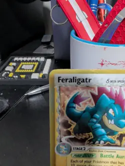 Feraligatr (Delta Species) 2/101 Holo Rare 2006 EX Dragon Frontiers Pokemon TCG - Image 2