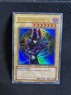 Dark Magician - LOB - E003 - Ultra Rare - NM/VLP - Yu-Gi-Oh! - Image 1