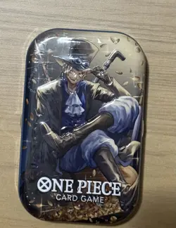 One Piece Card Game 1x Sabo Tin Art Set Vol 2 - TS-02 OP-13 - Bandai - SEALED - Image 1