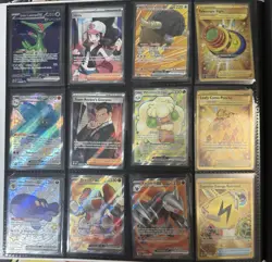 Pokemon 150 Card Binder Collection Ur,ar,ir,& More - Image 3